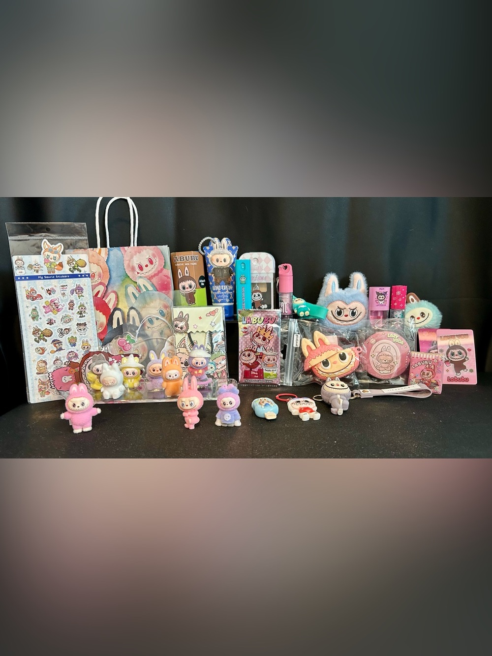 Labubu gift bags. Over 20 items each